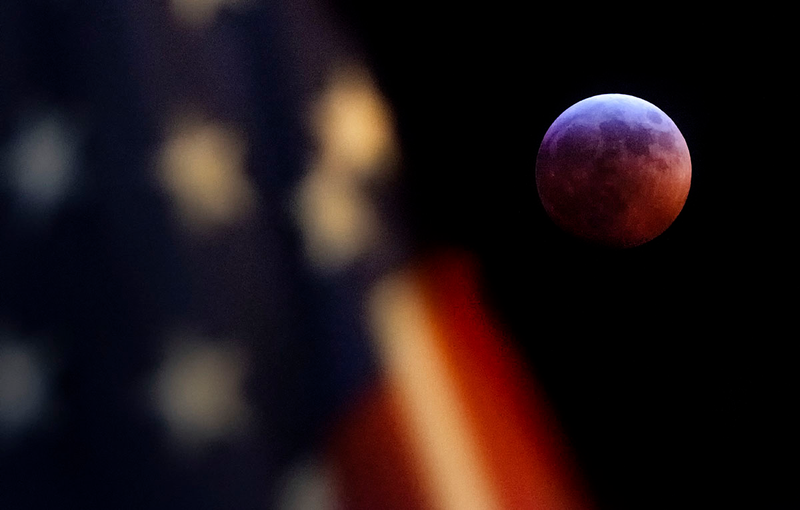 El Eclipse, desde Washington, Estados Unidos.